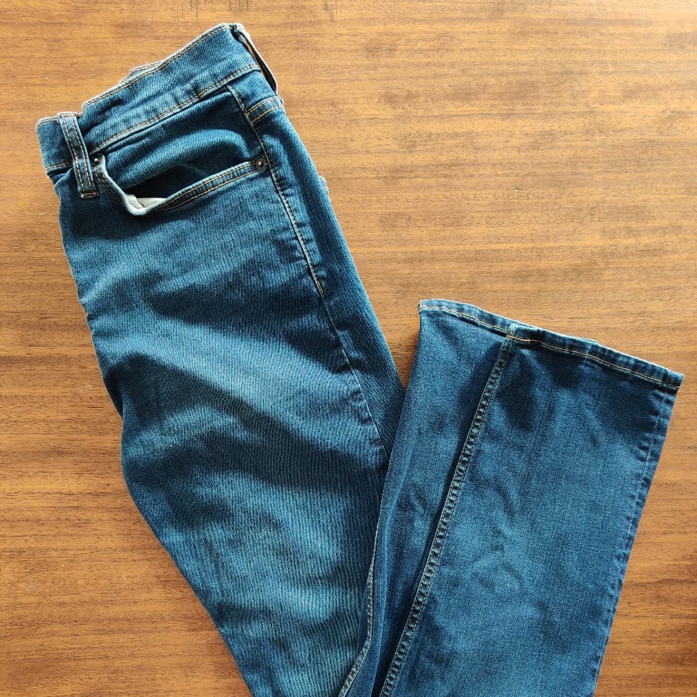 Goodfellow Total Flex Jeans - Men's 32x32 Medium Dark Wash with 4-Way Stretch